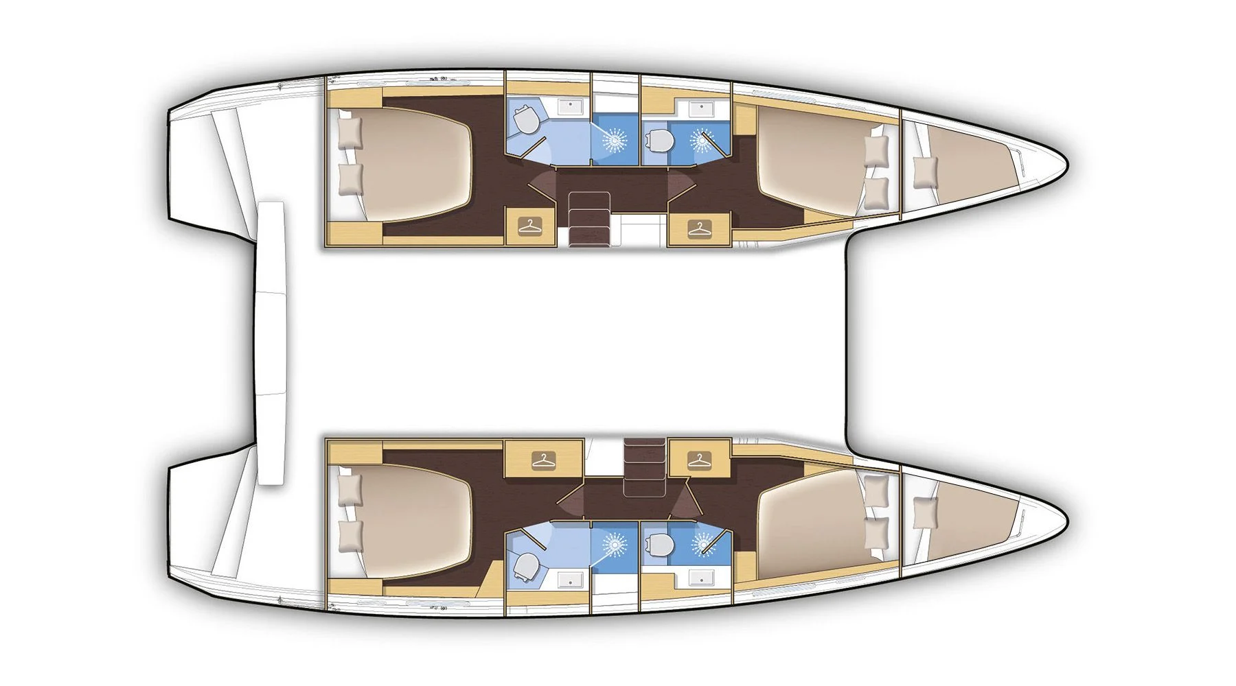 Lagoon 42 Interior